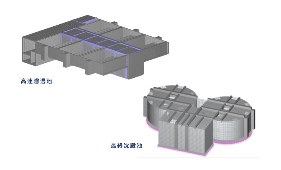 高速濾過地/最終沈殿池